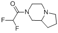 Pyrrolo[1,2-a]pyrazine, 2-(difluoroacetyl)octahydro- (9CI) Structure