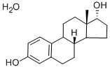 Estradiol hemihydrate Structure