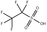 Pentafluoroethane sulfonic acid Structure