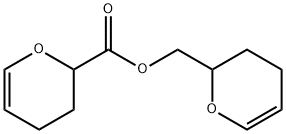 (3,4-dihydro-2H-pyran-2-yl)methyl 3,4-dihydro-2H-pyran-2-carboxylate 구조식 이미지