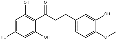 HESPERETIN DIHYDROCHALCONE 구조식 이미지