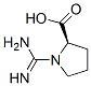 D-Proline, 1-(aminoiminomethyl)- (9CI) Structure