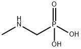 N-METHYLAMINOMETHYL PHOSPHONIC ACID Structure