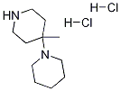 4'-Methyl-[1,4']bipiperidinyl dihydrochloride Structure