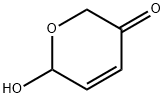 6-하이드록시-2,3-디하이드로-6H-피라노-3-온 구조식 이미지