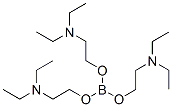 Boric acid tris[2-(diethylamino)ethyl] ester Structure