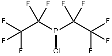 CHLORO(BIS-PENTAFLUOROETHYL)PHOSPHINE Structure