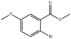 METHYL 2-BROMO-5-METHOXYBENZOATE 구조식 이미지
