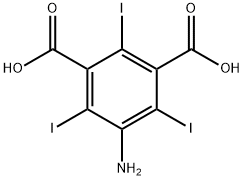 5-Amino-2,4,6-triiodoisophthalic acid Structure