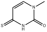 1-Methyl-4-thioxo-3,4-dihydropyrimidine-2(1H)-one 구조식 이미지