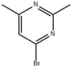 4-BROMO-2,6-DIMETHYLPYRIMIDINE 구조식 이미지