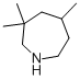 3,3,5-trimethylhexahydroazepine, mixed isomers Structure