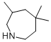 hexahydro-3,5,5-trimethyl-1H-azepine Structure
