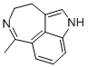 3,4-Dihydro-6-methyl-1H-azepino[5,4,3-cd]indole Structure