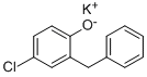 칼륨2-벤질-4-클로로페놀레이트 구조식 이미지