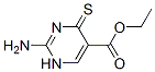 5-Pyrimidinecarboxylicacid,2-amino-1,4-dihydro-4-thioxo-,ethylester(9CI) 구조식 이미지