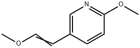 Pyridine, 2-methoxy-5-(2-methoxyethenyl)- (9CI) Structure