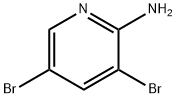 3,5-Dibromo-2-pyridylamine 구조식 이미지