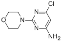 6-CHLORO-2-(4-MORPHOLINYL)-4-PYRIMIDINAMINE 구조식 이미지