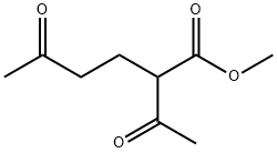 methyl 2-acetyl-5-oxohexanoate Structure