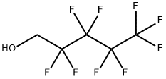 1H,1H-PERFLUOROPENTAN-1-OL Structure