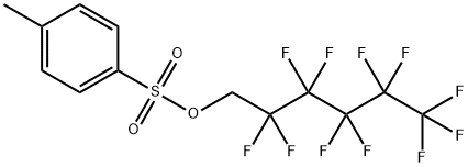 1H,1H-PERFLUOROHEXYL P-TOLUENESULFONATE Structure