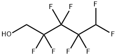 2,2,3,3,4,4,5,5-옥타플루오로펜탄올 구조식 이미지