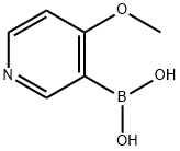 4-Methoxy-3-pyridineboronic acid 구조식 이미지