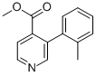 3-(2-Methylphenyl)-4-pyridinecarboxylicacidmethylester Structure