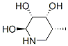 2,3,4-Piperidinetriol,5-methyl-,(2S,3R,4R,5R)-(9CI) Structure