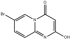 7-Bromo-2-hydroxy-4H-pyrido[1,2-a]pyrimidin-4-one Structure