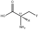 3-fluoro-D-(2-2H)alanine Structure