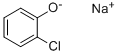 sodium 2-chlorophenolate 구조식 이미지