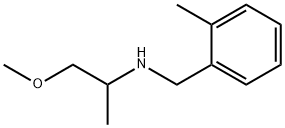 (2-METHOXY-1-METHYL-ETHYL)-(2-METHYL-BENZYL)-AMINE Structure