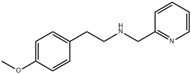 [2-(4-METHOXY-PHENYL)-ETHYL]-PYRIDIN-2-YLMETHYL-AMINE Structure