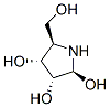 2,3,4-Pyrrolidinetriol, 5-(hydroxymethyl)-, (2S,3R,4R,5R)- (9CI) Structure