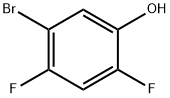 5-Bromo-2,4-difluorophenol Structure