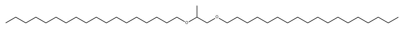 1,1'-[(1,2-Propanediyl)bisoxy]bisoctadecane Structure