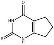 2-Mercapto-6,7-dihydro-3H-cyclopentapyriMidin-4(5H)-one 구조식 이미지