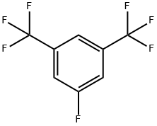 3,5-BIS(TRIFLUOROMETHYL)FLUOROBENZENE Structure