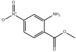 2-아미노-4-니트로벤조산메틸에스테르 구조식 이미지