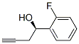 벤젠메탄올,2-플루오로-알파-2-프로피닐-,(알파R)-(9CI) 구조식 이미지