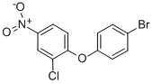 1-(4-bromophenoxy)-2-chloro-4-nitrobenzene Structure