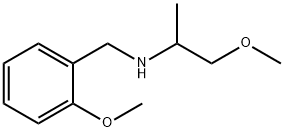 (2-methoxybenzyl)(2-methoxy-1-methylethyl)amine(SALTDATA: FREE) 구조식 이미지