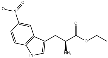 5-NITRO-L-TRYPTOPHAN ETHYL ESTER Structure