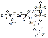 Phosphoric acid, aluminum zinc salt Structure