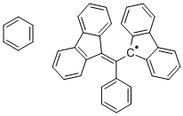 (ALPHA,GAMMA-BISDIPHENYLENE-BETA-PHENYLALLYL), FREE RADICAL 구조식 이미지