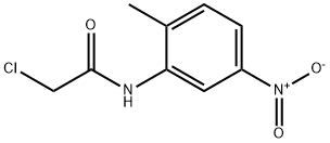 2-CHLORO-N-(2-METHYL-5-NITROPHENYL)ACETAMIDE Structure