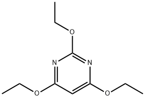 2,4,6-triethoxy-pyrimidine 구조식 이미지