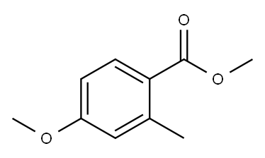 methyl 4-methoxy-2-methylbenzoate  Structure
